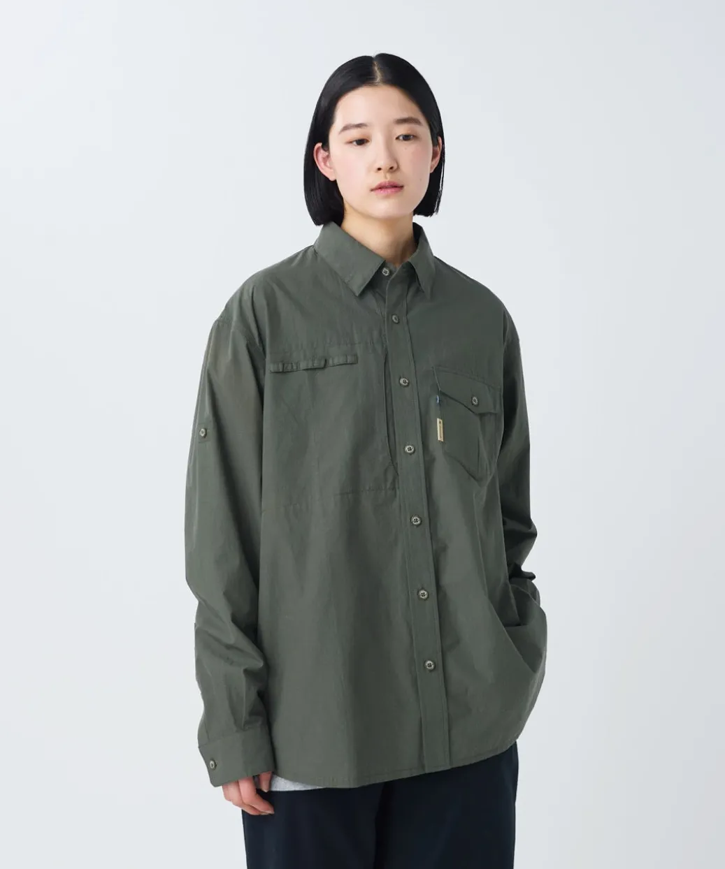Antique Dyed Fishing Shirt