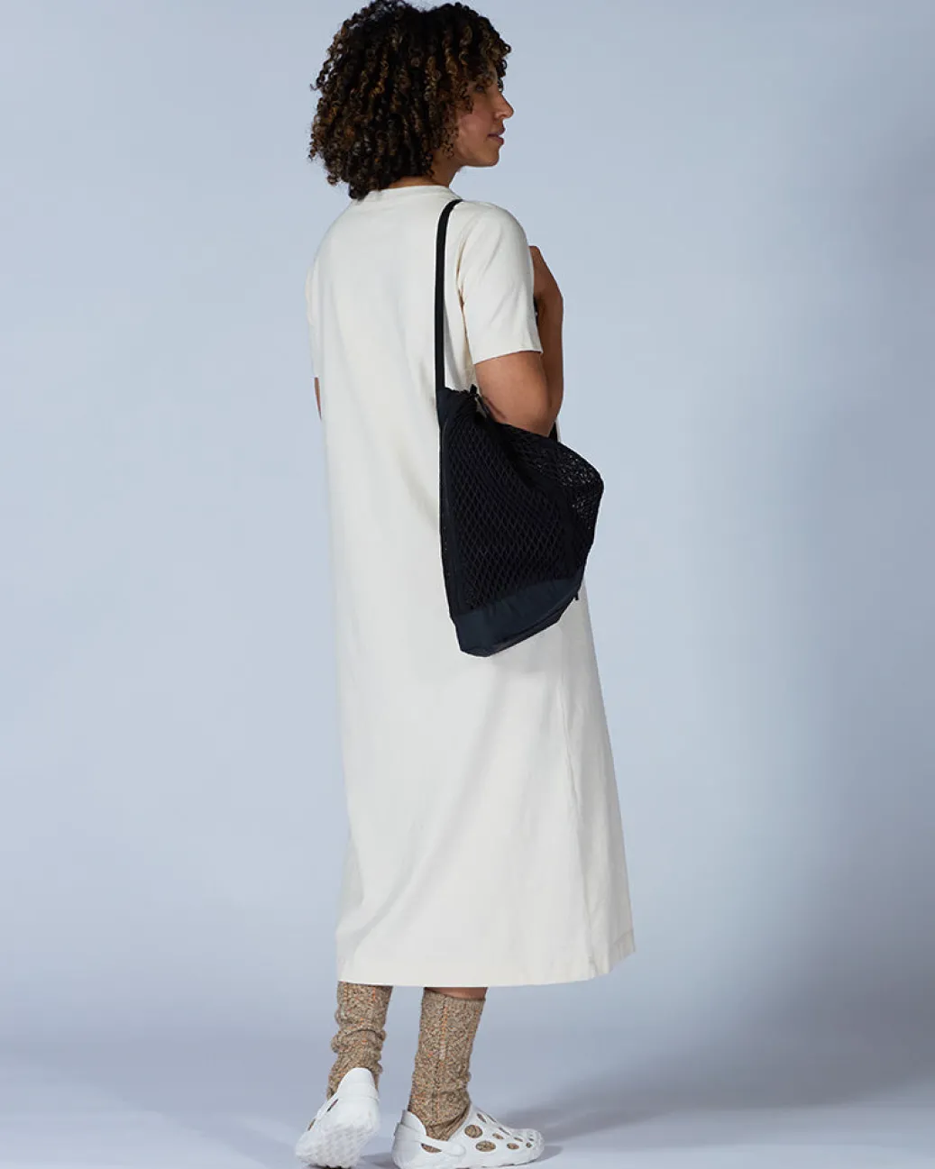 Double Face Mesh Shoulder Bag