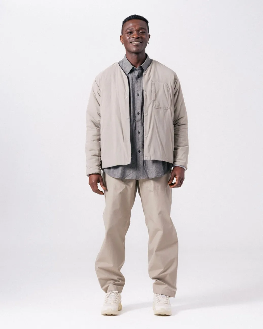 Flexible Insulated Cardigan