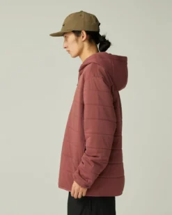 Flexible Insulated Zip Up Hoodie