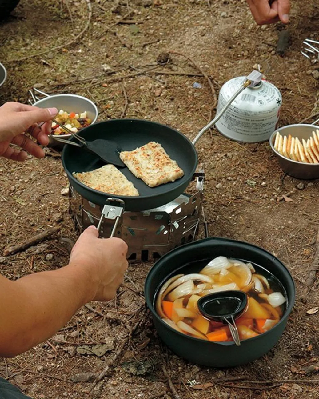 Folding Ladle