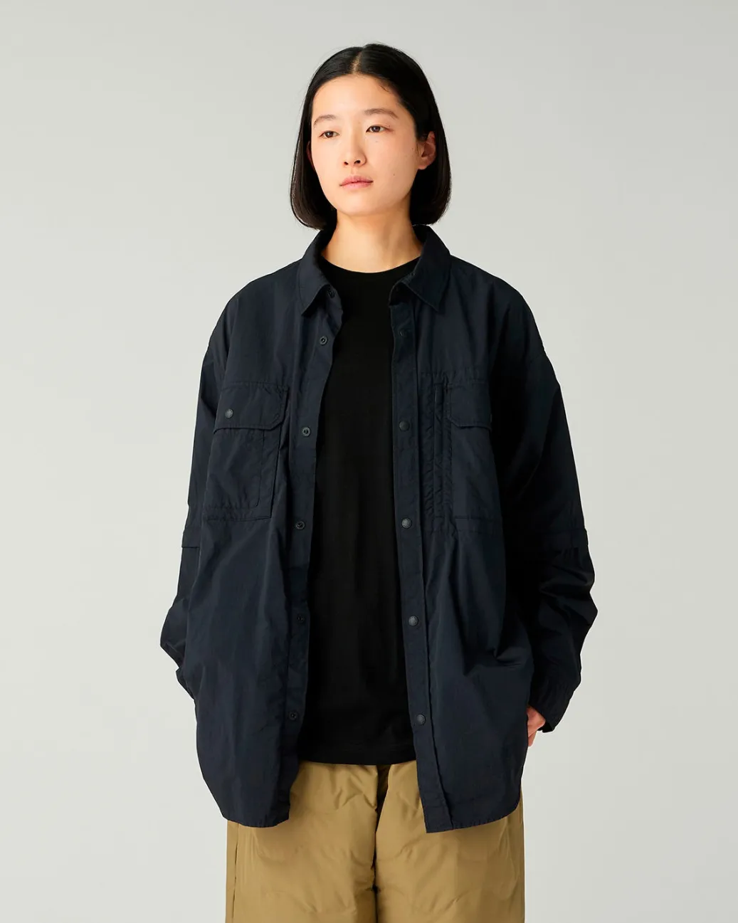 Garment Dyed Convertible Shirt