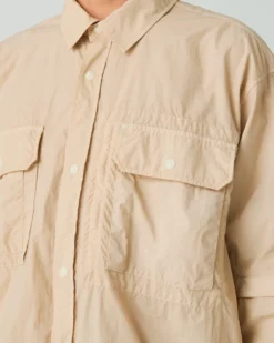 Garment Dyed Convertible Shirt