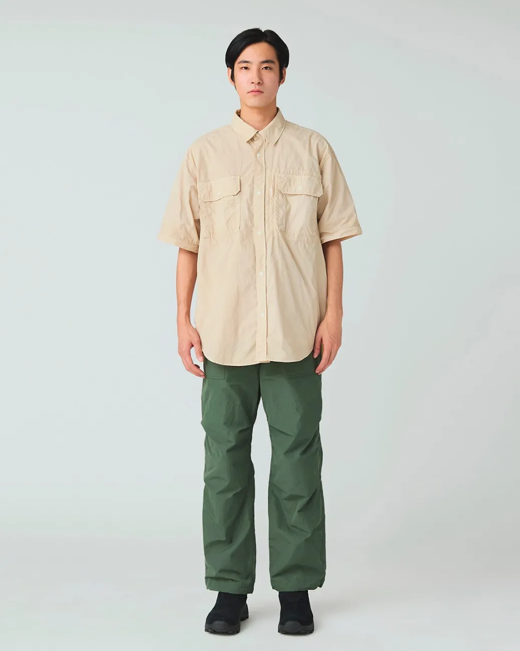 Garment Dyed Convertible Shirt