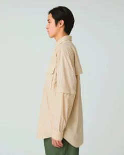 Garment Dyed Convertible Shirt