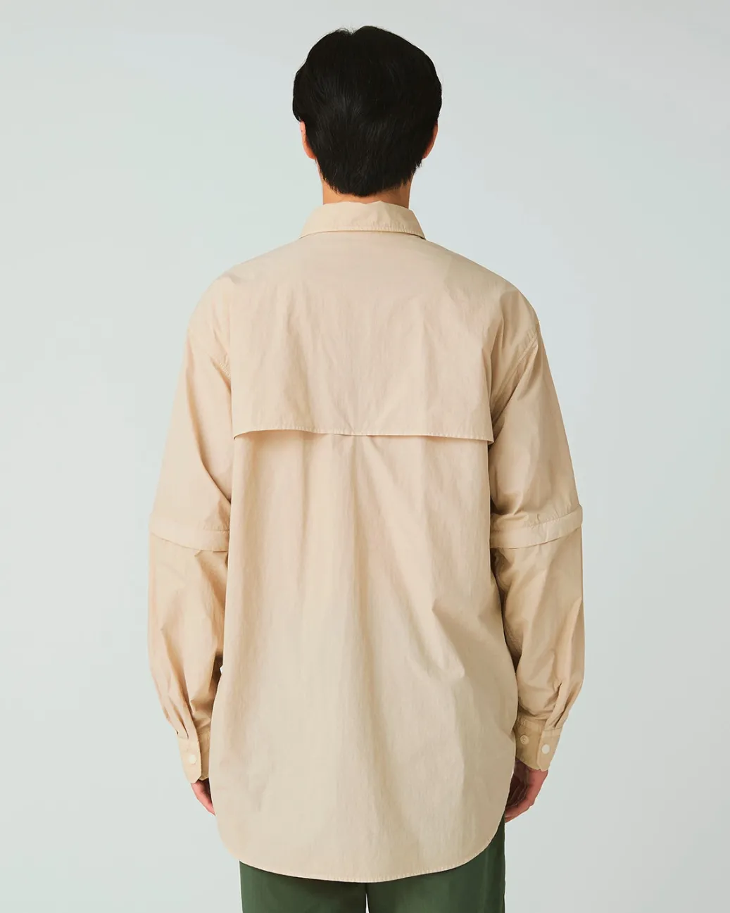 Garment Dyed Convertible Shirt
