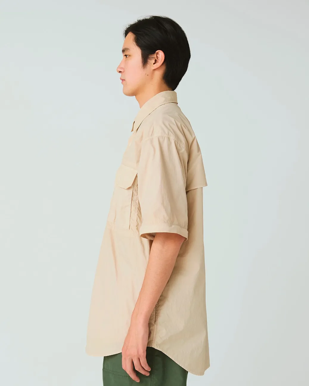 Garment Dyed Convertible Shirt
