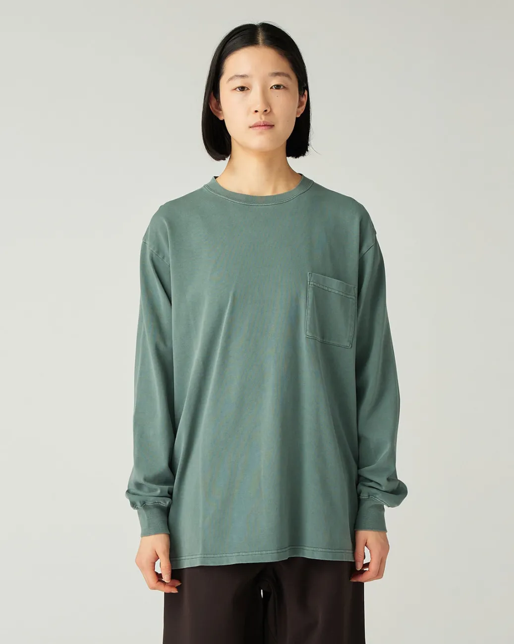 Garment Dyed L/S T-Shirt