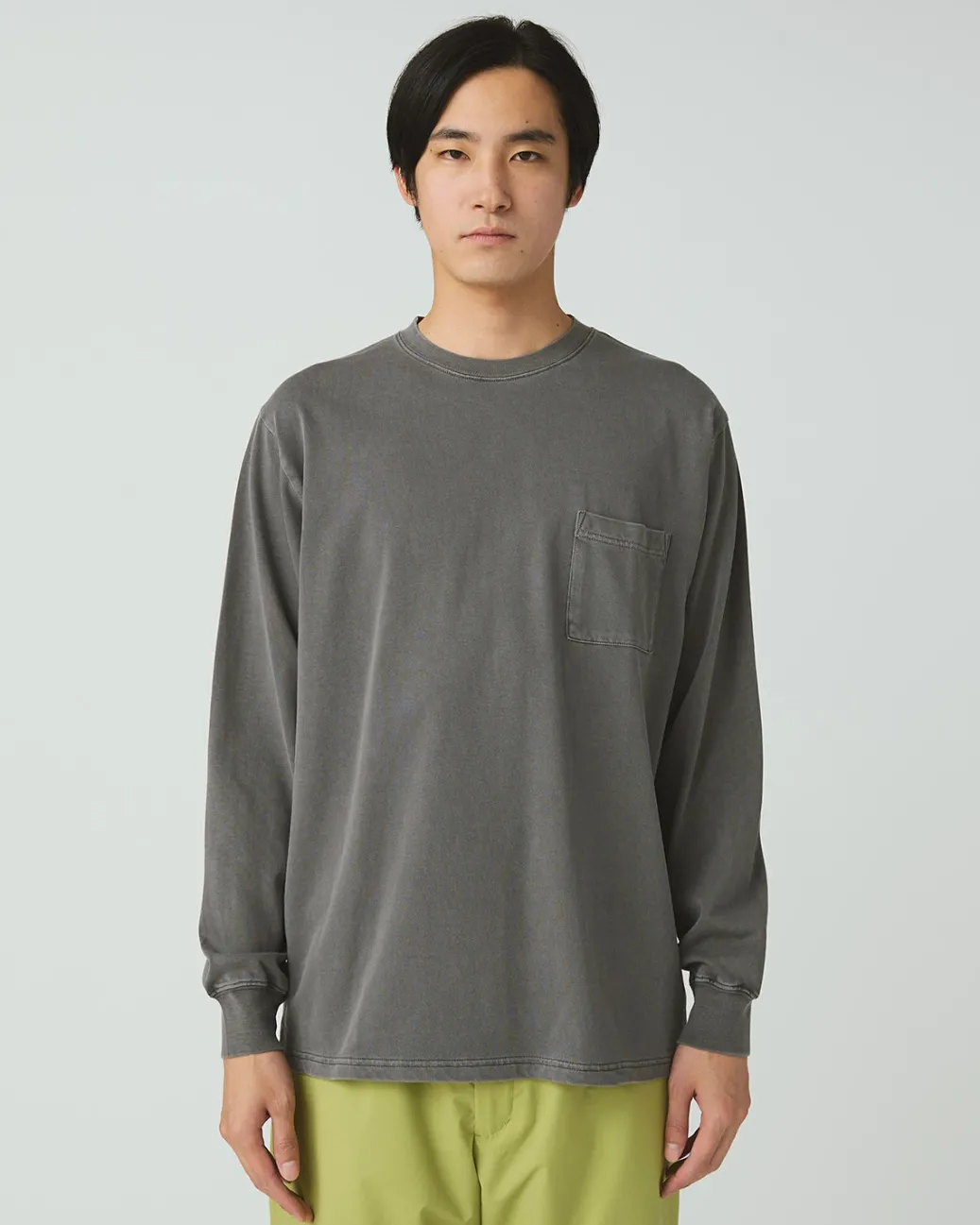Garment Dyed L/S T-Shirt