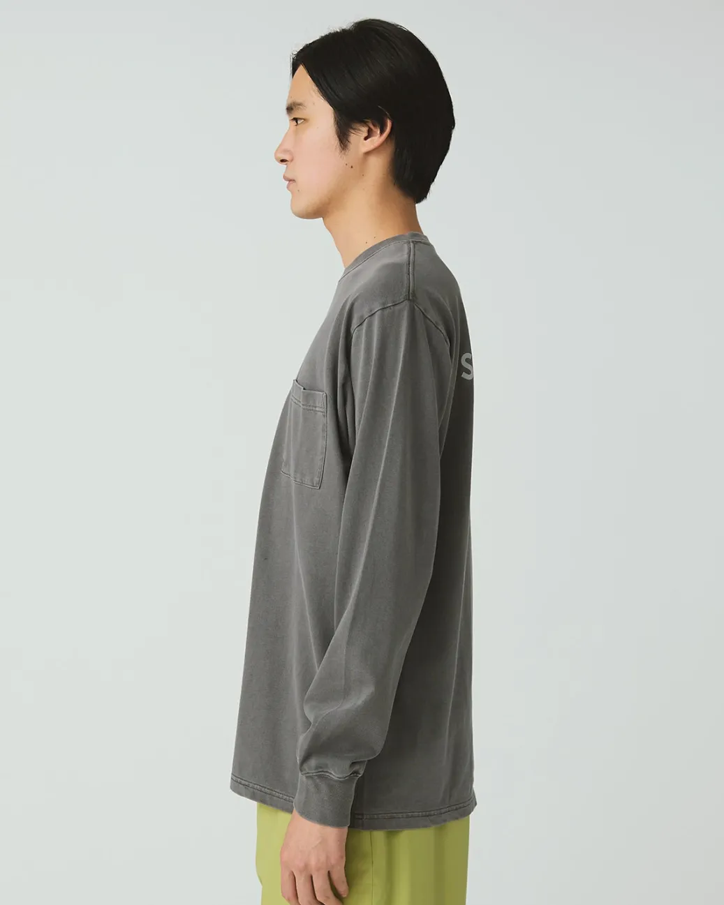 Garment Dyed L/S T-Shirt