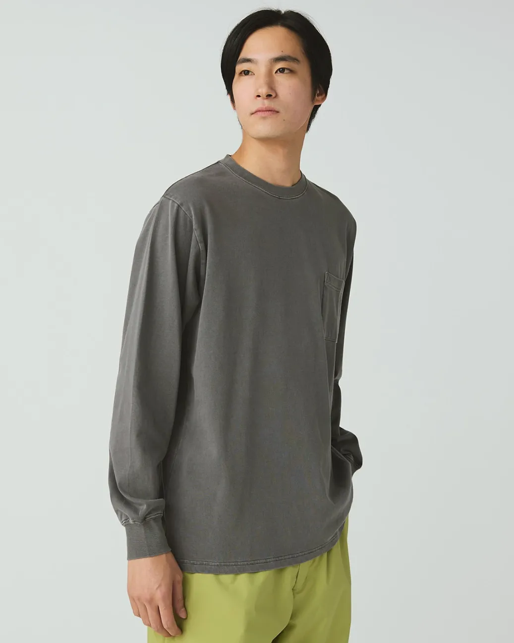 Garment Dyed L/S T-Shirt