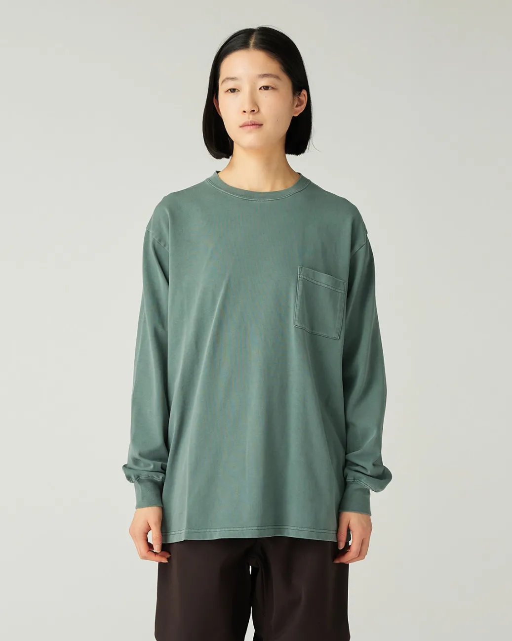 Garment Dyed L/S T-Shirt