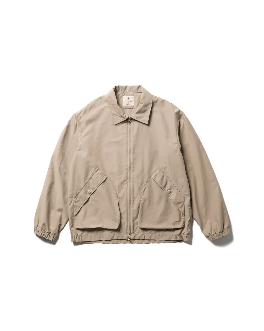 Light Dobby Cloth Harrington Jacket