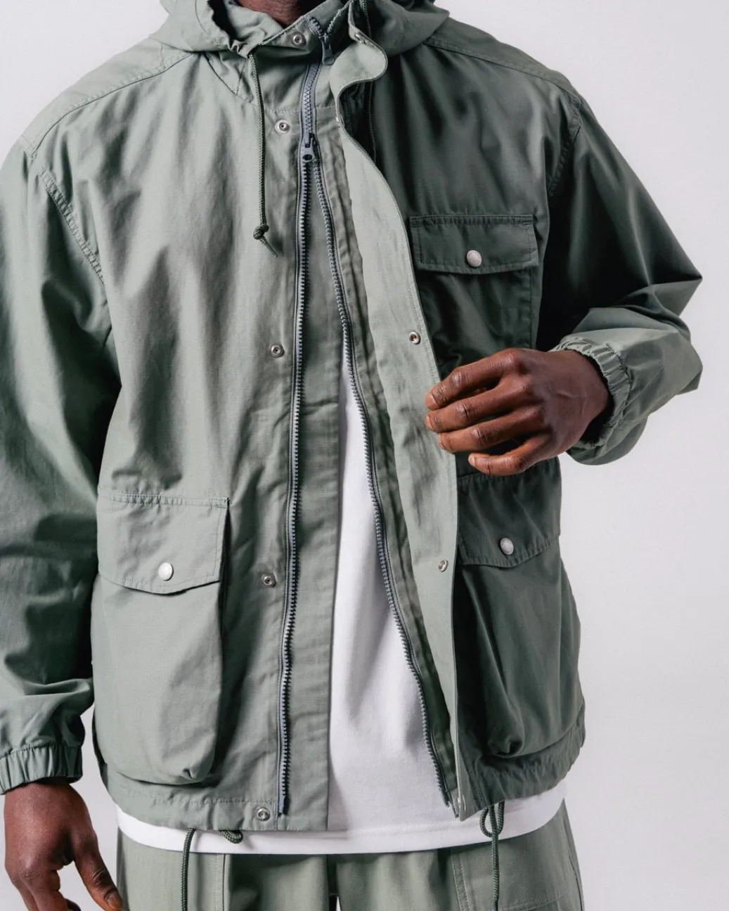 Light Dobby Cloth Parka