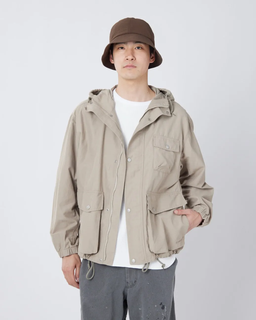 Light Dobby Cloth Parka