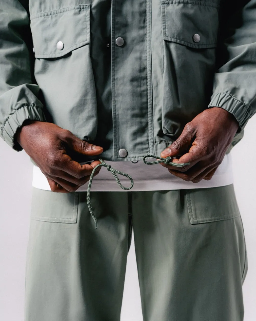 Light Dobby Cloth Parka