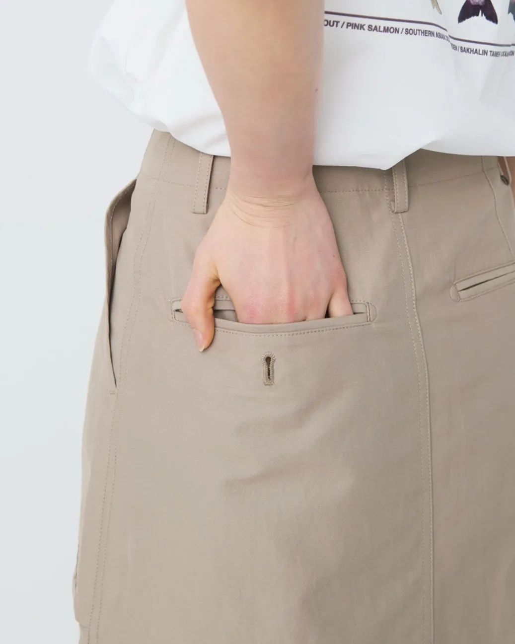 Light Dobby Cloth Skirt
