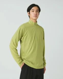 Merino Wool Half Zip Pullover