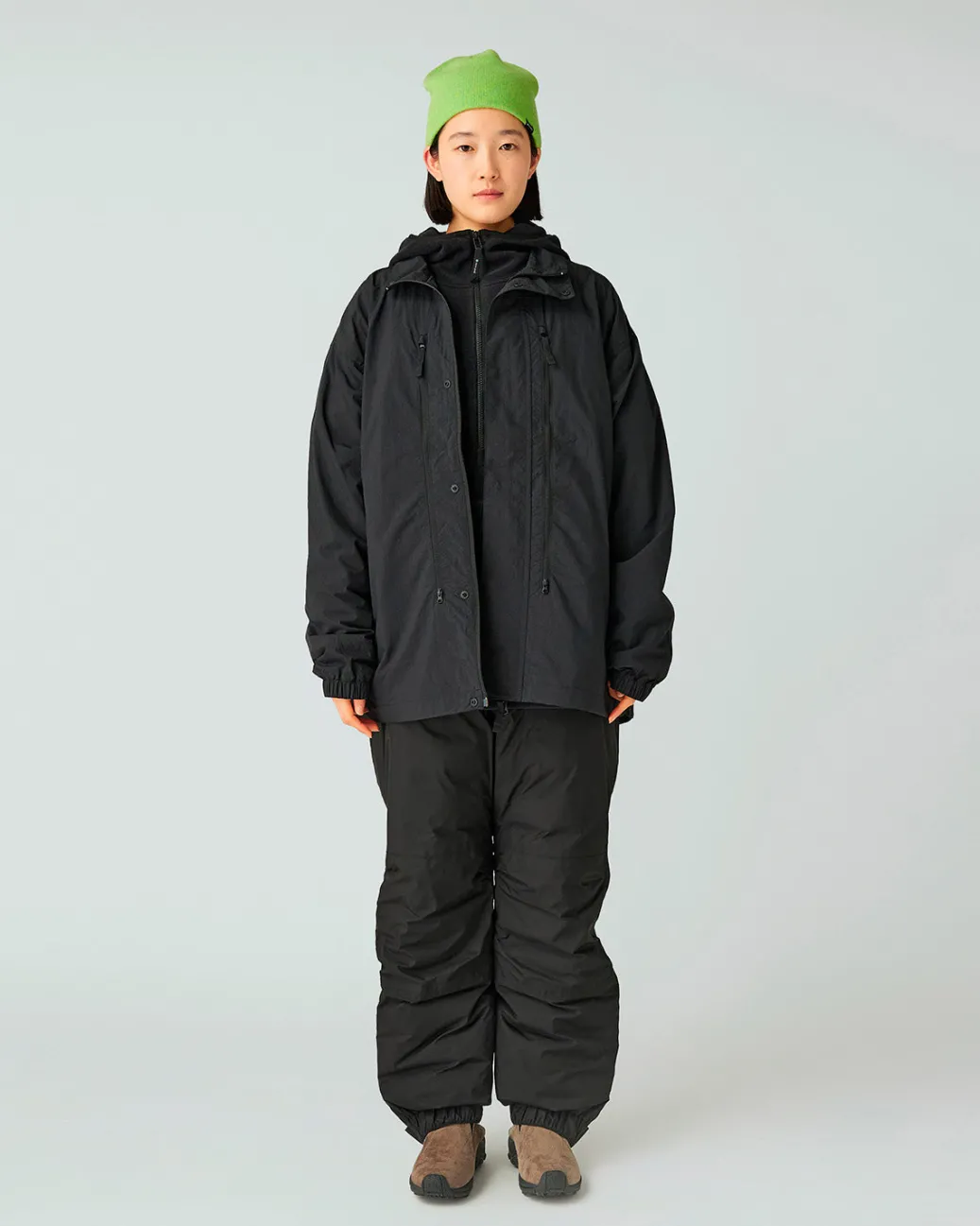 Nylon Tussah Utility Storage Jacket