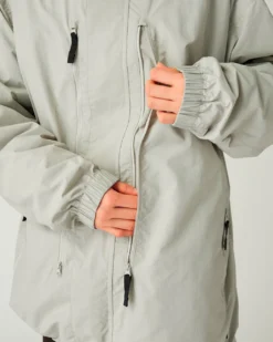 Nylon Tussah Utility Storage Jacket