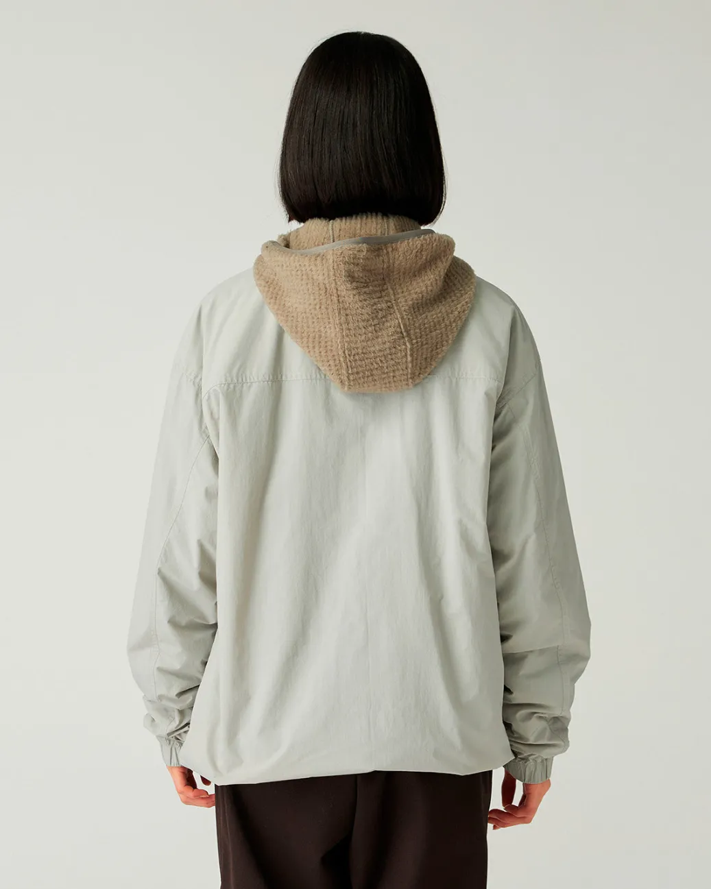 Nylon Tussah Utility Storage Jacket