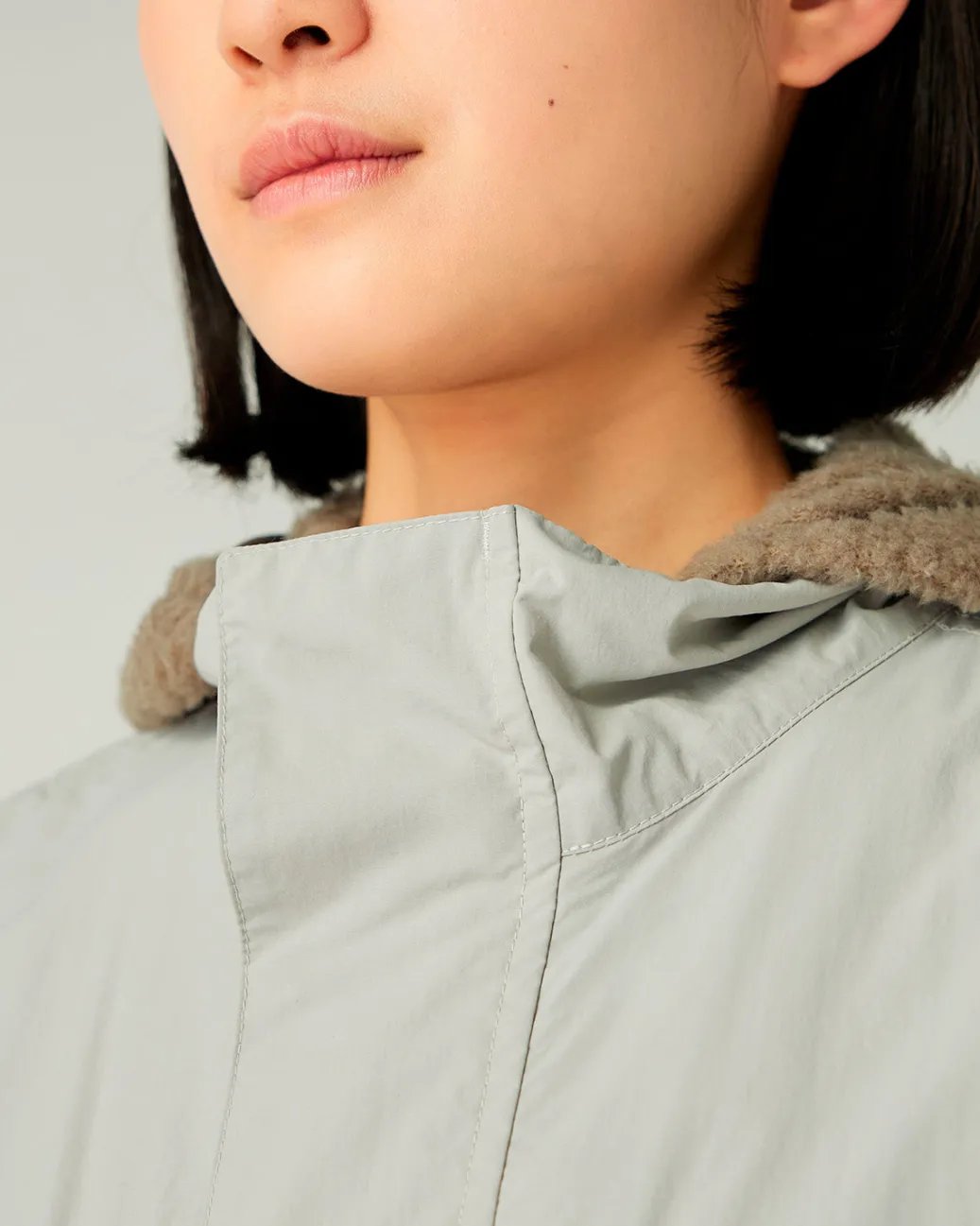 Nylon Tussah Utility Storage Jacket