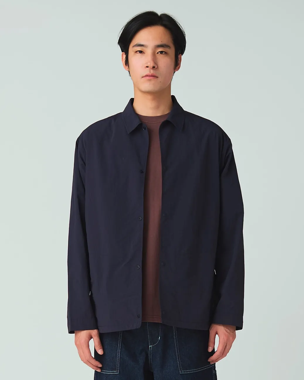 Nylon Tussah Utility Storage Shirt