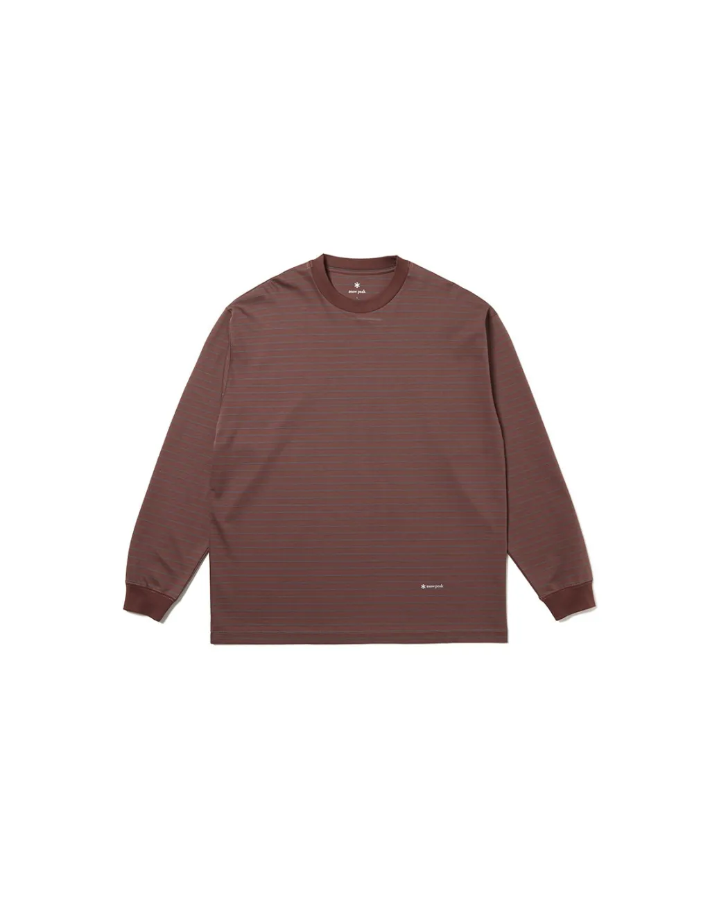 Organic Cotton Mercerized Border L/S T-Shirt