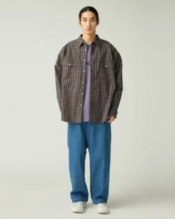 Organic Cotton Ombre Check Shirt