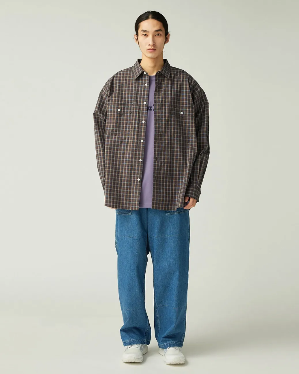 Organic Cotton Ombre Check Shirt