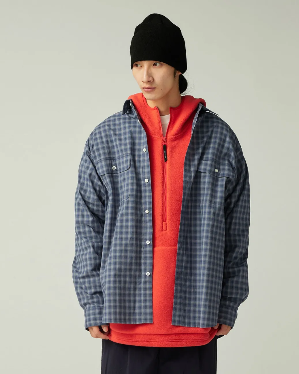 Organic Cotton Ombre Check Shirt