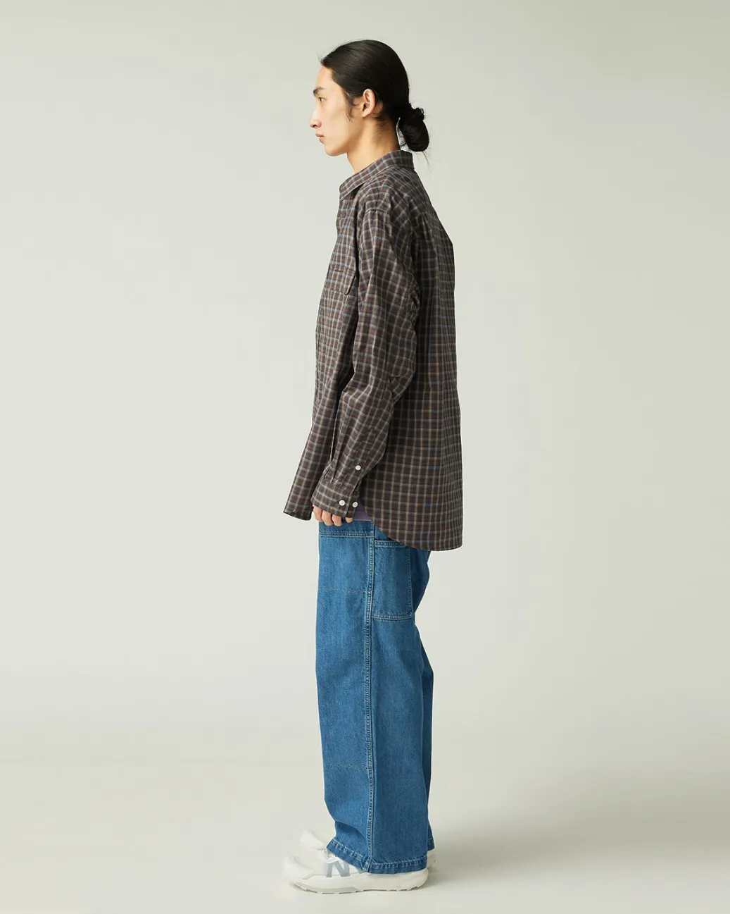 Organic Cotton Ombre Check Shirt