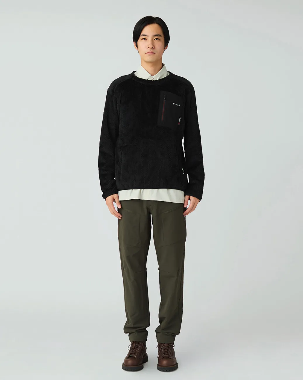 Polartec High Loft Fleece Crew Neck Sweater