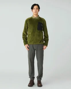 Polartec High Loft Fleece Crew Neck Sweater