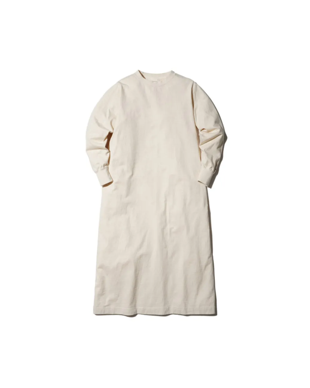 Recycled Cotton Long Sleeve Dress