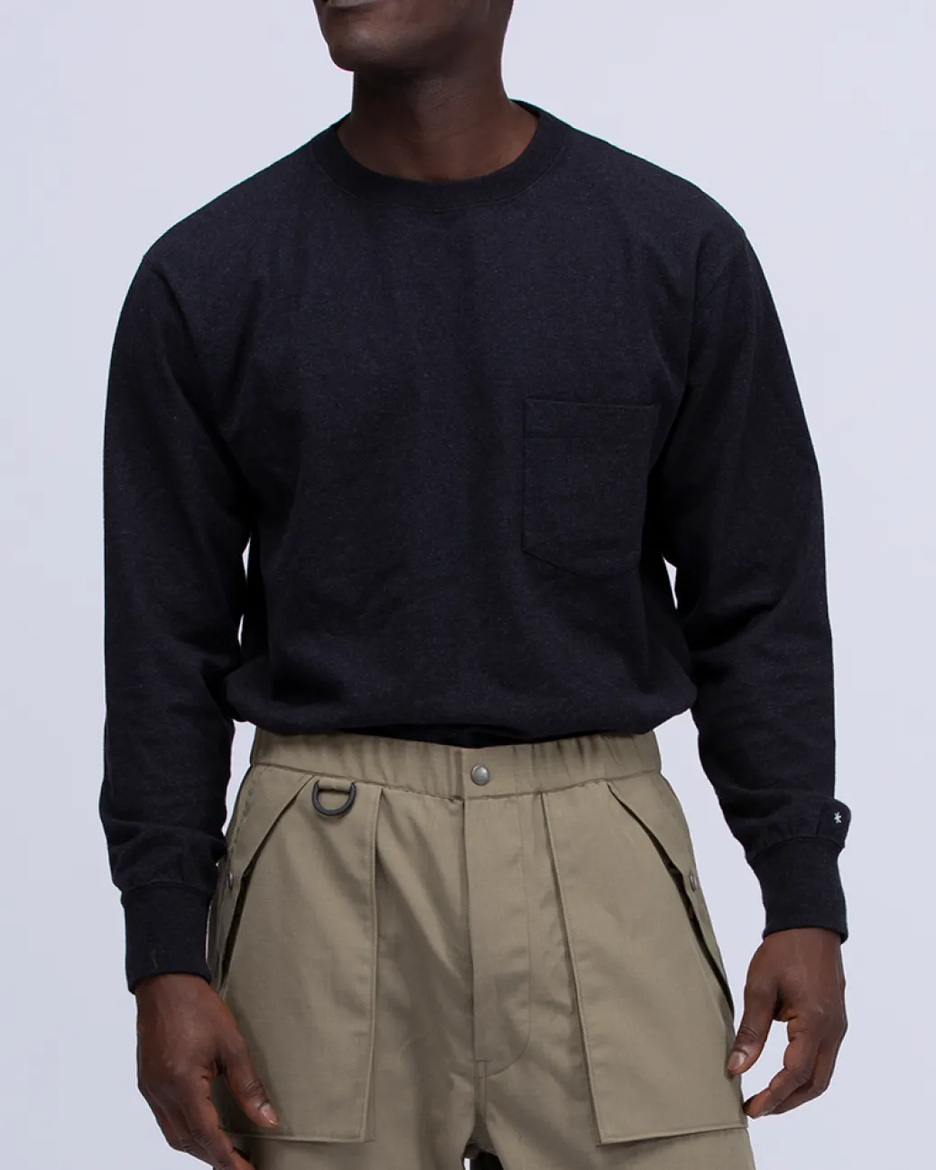 Recycled Cotton Long Sleeve T-Shirt