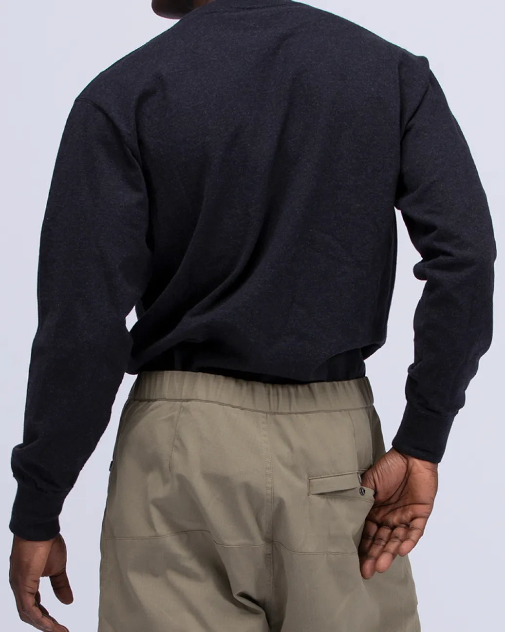 Recycled Cotton Long Sleeve T-Shirt