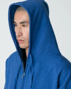 Recycled Cotton Zip-Up Hoodie