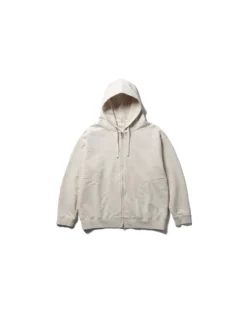 Recycled Cotton Zip-Up Hoodie