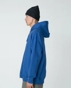 Recycled Cotton Zip-Up Hoodie