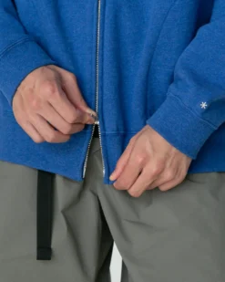 Recycled Cotton Zip-Up Hoodie