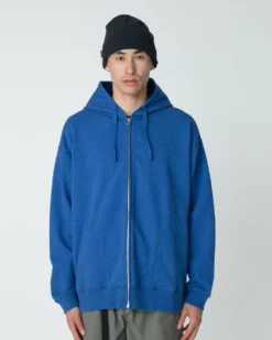 Recycled Cotton Zip-Up Hoodie