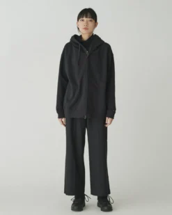Recycled Cotton Zip-Up Hoodie