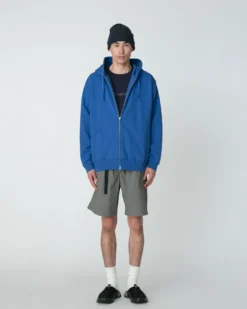 Recycled Cotton Zip-Up Hoodie