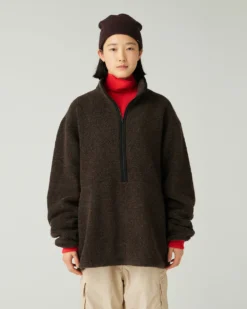 Recycled Wool Boa Pullover