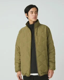 Seamless Quilted Down Jacket