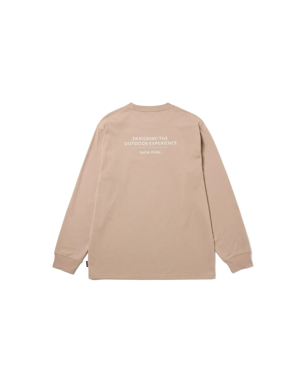 Snow Peak Typography L/S T-Shirt