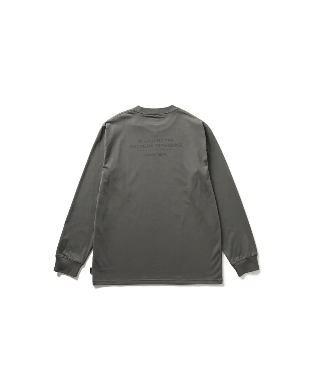 Snow Peak Typography L/S T-Shirt