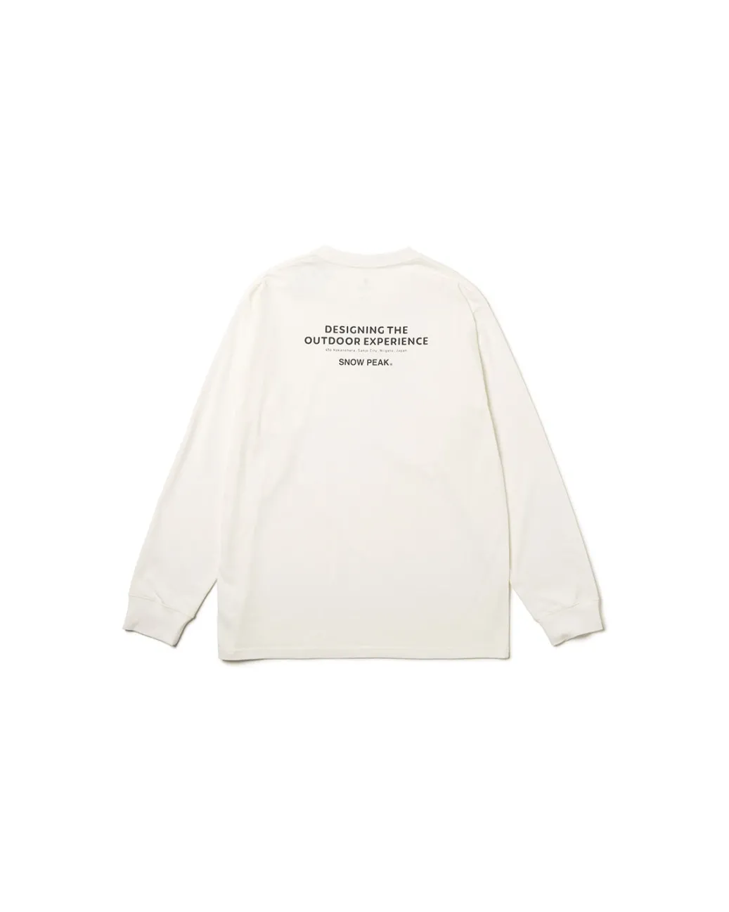 Snow Peak Typography L/S T-Shirt