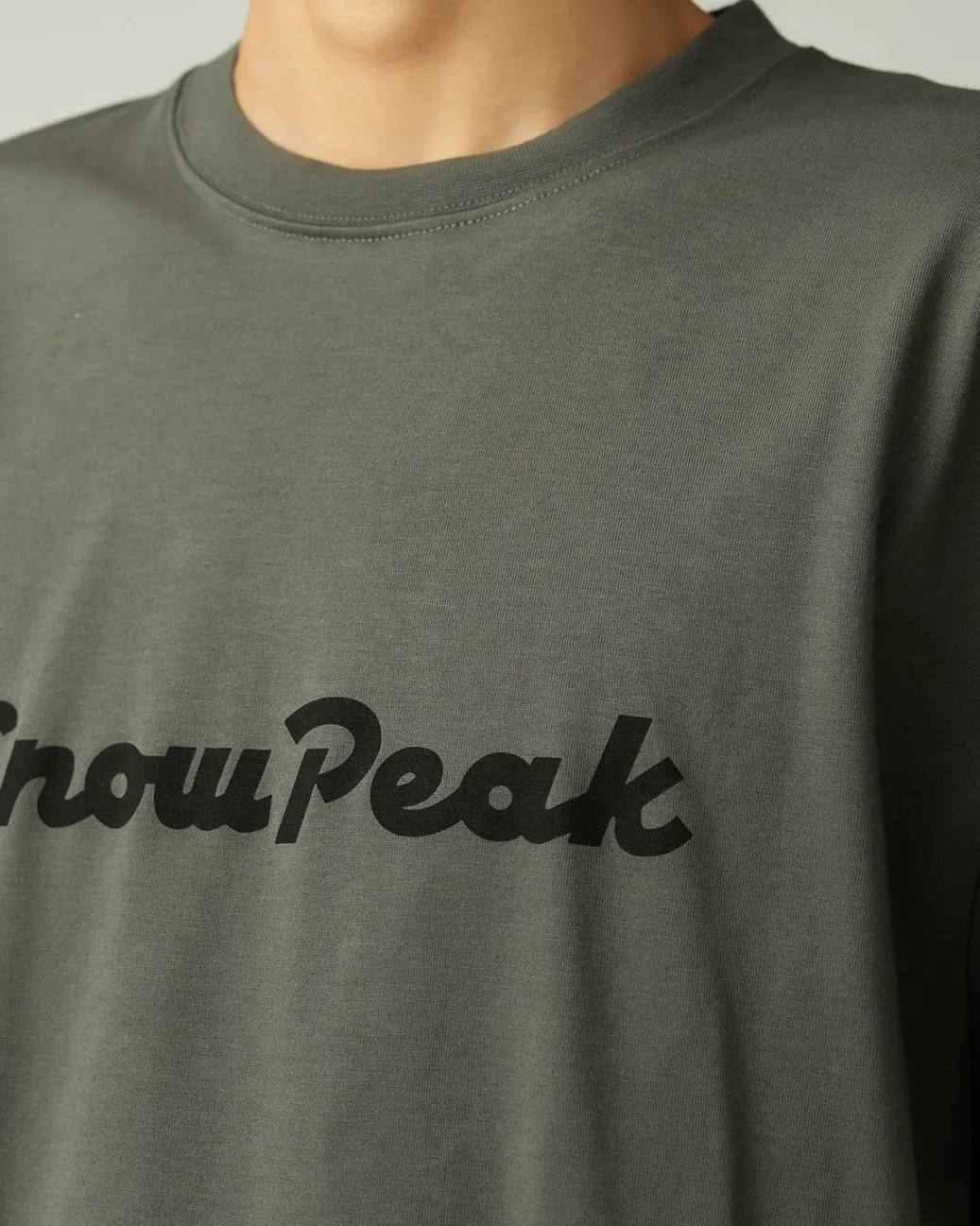 Snow Peak Typography T-Shirt